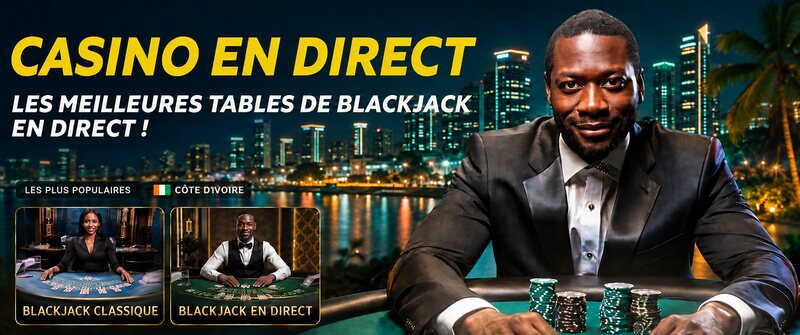 CaptainsBet casino en direct C&ocirc;te d'Ivoire &mdash; tables de blackjack
